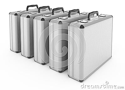 Briefcases Stock Photo