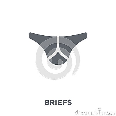 briefs icon from Briefs collection. Vector Illustration