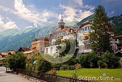 Brienz, canton of Berne, Switzerland Stock Photo