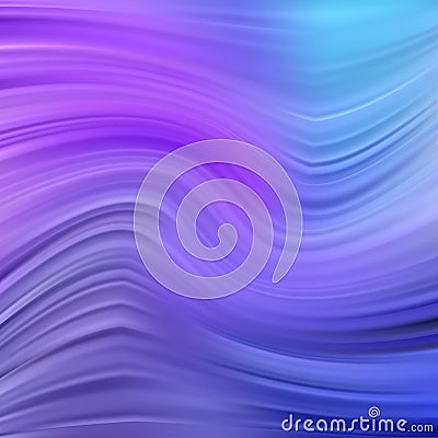 Bright blue acrylic paint wave flow wave background. eps 10 Stock Photo