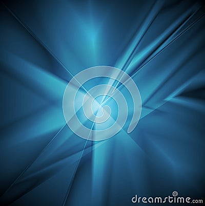 Bright blue concept elegant background Vector Illustration