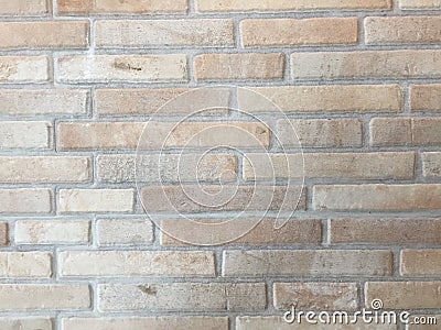 bright brick wall Stock Photo