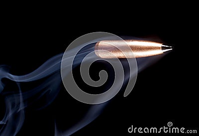 Bright bullet Stock Photo