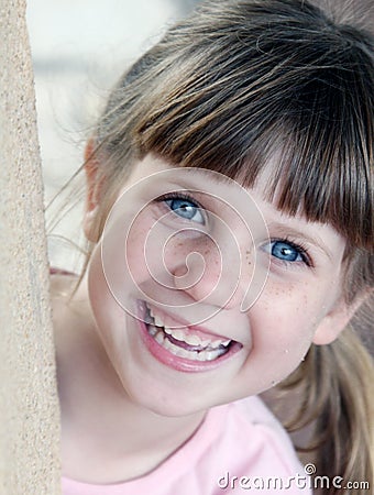 Bright eyes Stock Photo