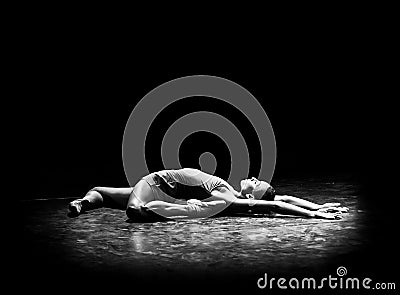 ballet dancers' performances Stock Photo