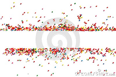 Bright festive background of multicolor candy Stock Photo