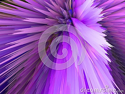 bright fireworks, lilac Vector Illustration