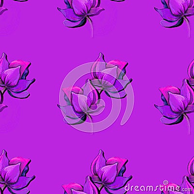 Bright floral pattern Stock Photo