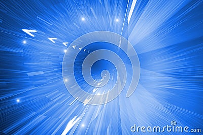 Bright futuristic arrow lines Stock Photo