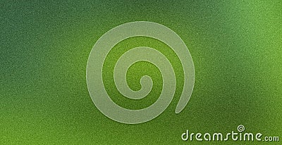 Bright green gradient, rough abstract background, empty space, rough texture, grainy noise Stock Photo