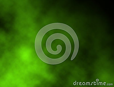 Bright green Smoke Stock Photo