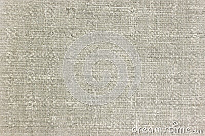 Bright Grey Linen Texture, Large Detailed Macro Closeup, Horizontal Textured Pattern Background Stock Photo