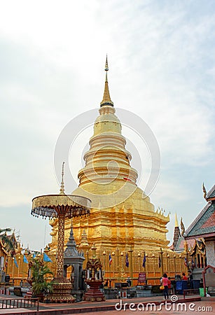 Bright Hua Hin beach, Thailand Editorial Stock Photo