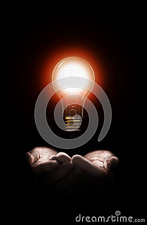 Bright idea Stock Photo