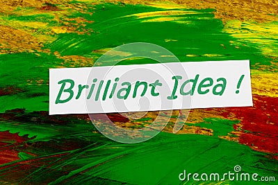 Bright lightbulb design idea creative business concept genious Stock Photo