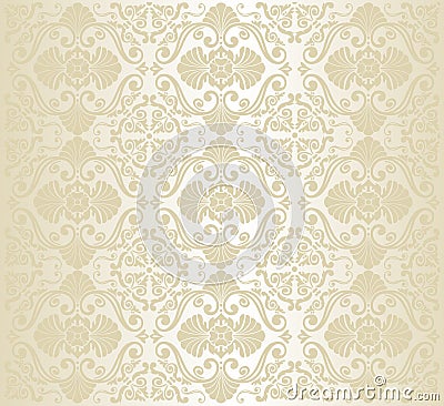 Bright luxury vintage wallpaper Stock Photo