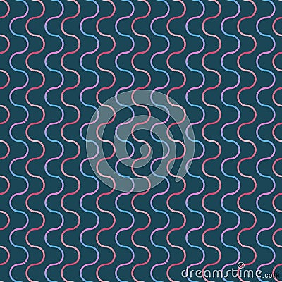 Bright modern spiral pattern Vector Illustration