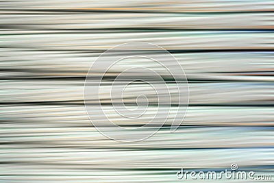 Bright multicolored abstract metal background of horizontal blurred lines Stock Photo