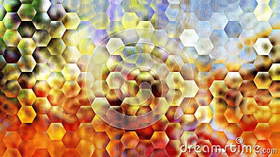 Bright Multicoloured Abstract Background Shapes Textured Blurred Stock Photo