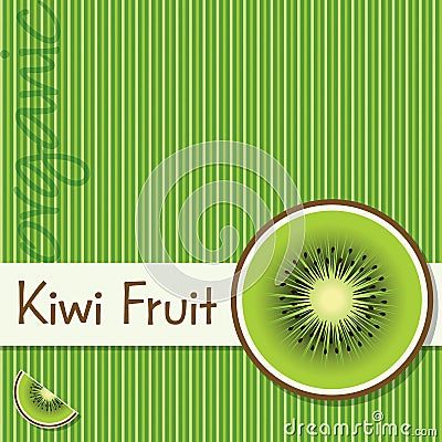Bright Organic Fruit Background Vector Illustration
