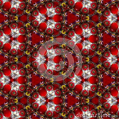 Bright Powerful Red White Abstract Background Stock Photo