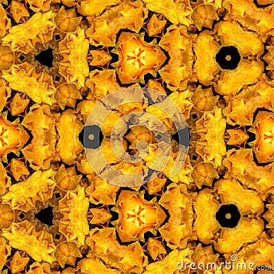 Bright Powerful Yellow Roses Abstract Background Stock Photo