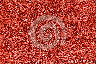 Bright Red Wall San Miguel de Allende Mexico Stock Photo