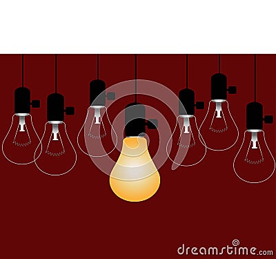 Bright Spot Vector Illustration