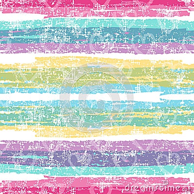 Bright striped seamless pattern Vector Illustration