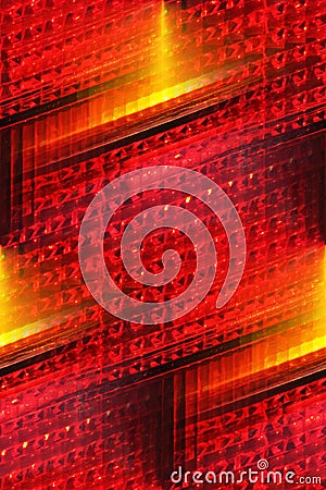 Bright tail light abstract Stock Photo