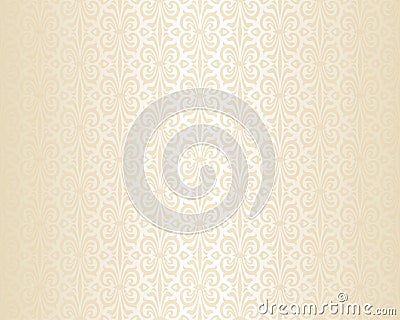 Bright wedding beige luxury vintage wallpaper background Stock Photo