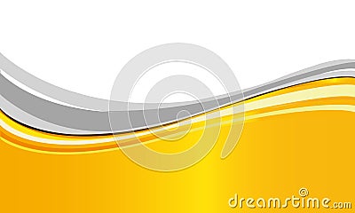 Bright yellow Vector Illustration