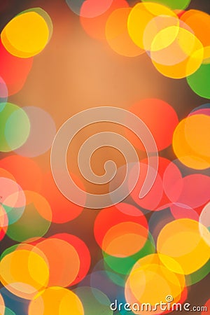 Brightly multycolored abstract bokeh Stock Photo