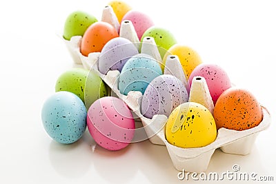 Easter eggs Stock Photo