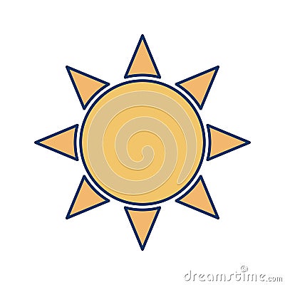 Brightness Vector Icon Stock Photo