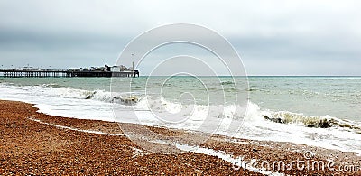 Brighton Beach Stock Photo