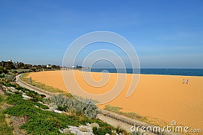 Brighton Beach Stock Photo