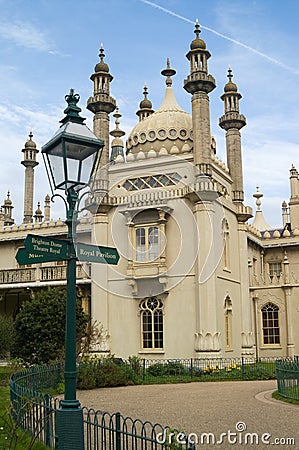 Brighton Pavilion Stock Photo