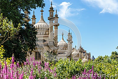 Brighton pavilion in summer Stock Photo