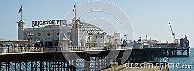 Brighton Pier Editorial Stock Photo