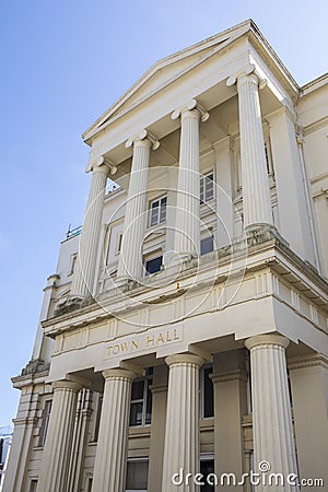 Brighton Town Hall in Sussex Stock Photo