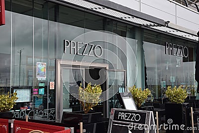 Prezzo italian restaurant Editorial Stock Photo