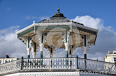 Sunny Bandstand Editorial Stock Photo