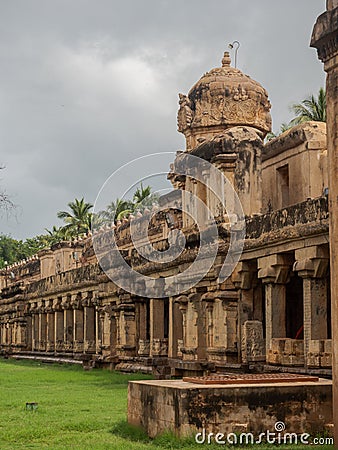 Brihadeeswara Temple in Tanjore, Tamil Nadu, South India Stock Photo
