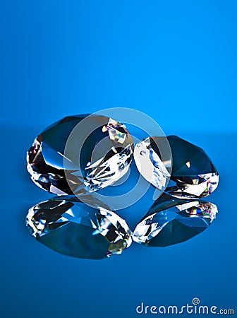 Brillant and diamond Stock Photo