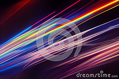 Brilliant colorful backgrounds. Light. Fibres. Energy. Stock Photo