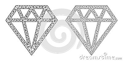 Brilliant Icons - Vector Triangular Mesh Vector Illustration