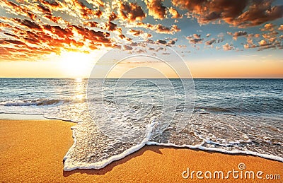 Brilliant ocean. Stock Photo