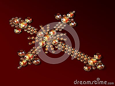 Brilliants diamonds Stock Photo