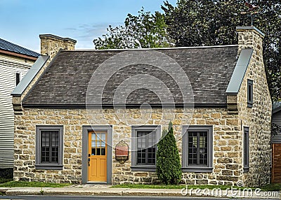 The Brion House is the rebellion of 1837 Stock Photo